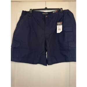 5.11 Tactical Mens 44 Blue 7" Inseam Utility Cargo Tac Shorts 7 Pockets NWT